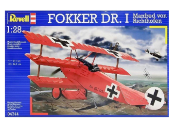 Revell maketa letala FOKKER DR.I eigrace