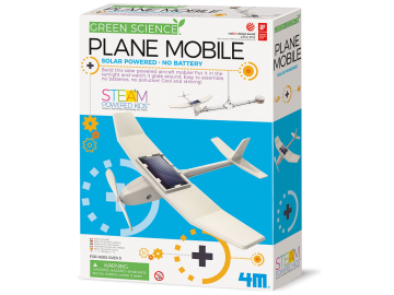 Didaktične igrače 4M Letalo na solarni pogon