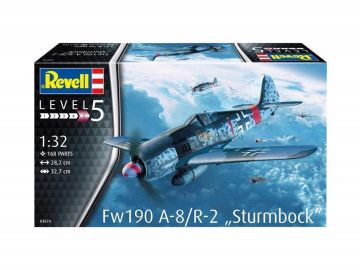 Revell maketa vojaškega letala Fw190 A-8 "Rammjäger" - 220 03874