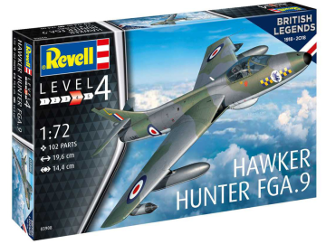 Revell model letala Hawker Hunter FGA.9 89414 eigrace