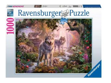 Sestavljanka volčja družina 1000 delne eigrače