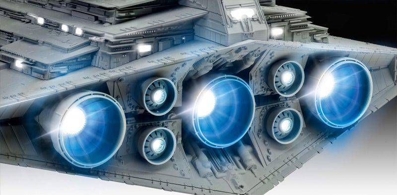 Revell Star Destroyer Impérial – Maquette 1/600 Avec Son Et Lumière, 60 Cm, 91 Pièces – Niveau Expert