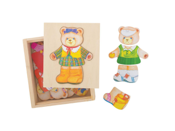 Oblecimo gospo medvedko