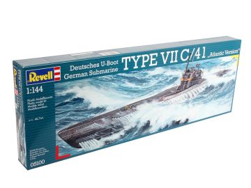 Revell maketa podmornice Submarine Type VII C/41 05100