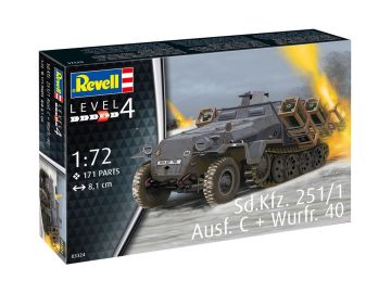 Revell maketa vozila Sd.Kfz.251/1 Ausf.C with Wurfr 40 03324