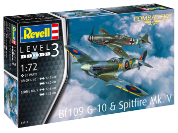 Revell Combat Set Bf109G-10 &Spitfire Mk.V 03710 eigrace