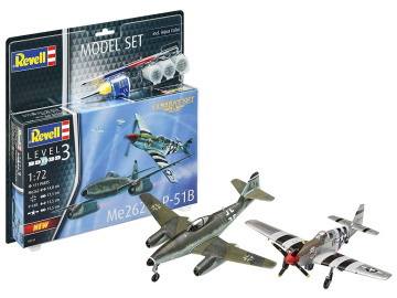 Revell Model Set Combat Set Me262 & P-51B-6050 63711 eigrace