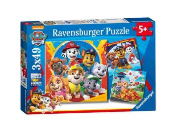 Sestavljanka Tačke na Patrulji 3x49d Ravensburger
