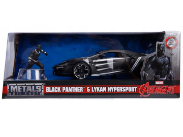 Kovinski avtomobil Marvel Avengers Black Panther