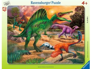 Sestavljanka dinozavri 42 delne