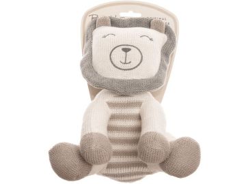 Baby Hug sedeči štrikani levček