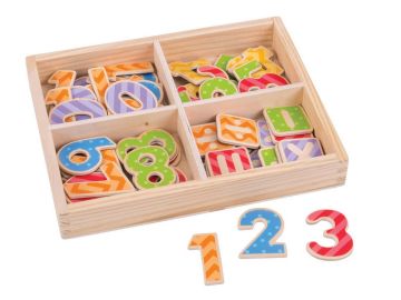 BigJigs Magneti - števila