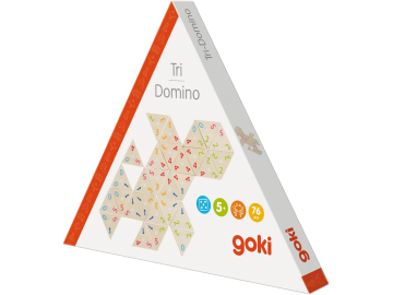 Goki lesena igra Tri-Domino