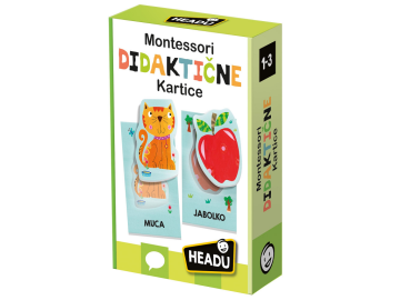 HEADU Montessori Didaktične kartice