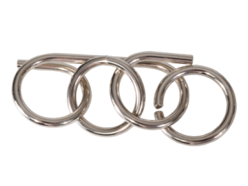 Fridolin kovinski IQ Test Štirje krogi