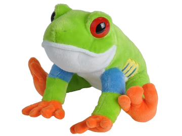 Wild Republic plišasta rdečeoka drevesna žaba 30cm