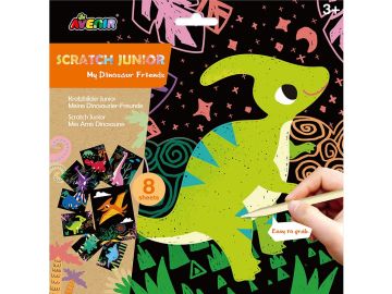 Praskanke junior 8 list. - dinozavri