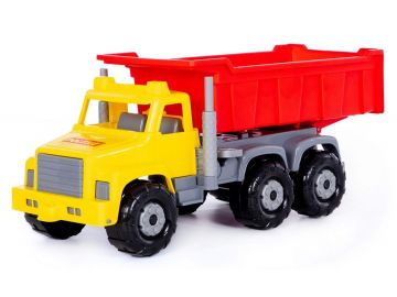 Polesie Tovornjak kiper 81 cm - rdeč