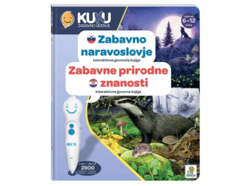 Interaktivna knjiga KUKU – Zabavno naravoslovje (brez pisala) igracke24