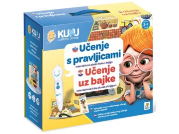 Interaktivno pisalo KUKU s knjigo - Učenje s pravljicami igracke24