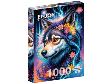 Enjoy sestavljanka Magical Wolf Portrait 1000d eigrace