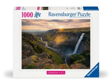Sestavljanka Haifoss na Islandiji 1000d