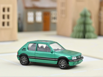 Norev Peugeot 205 GTi 1992 Green Metallic eigrace