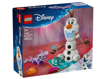 LEGO Disney Olaf in Bruni se zabavata na pikniku eigrace