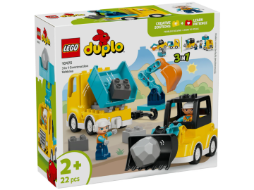 LEGO Duplo 3v1 Gradbena vozila eigrace