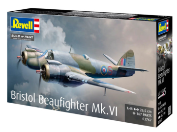 Revell maketa Bristol Beaufighter Mk VI eigrace