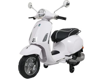 Skuter na akumulator Vespa Roma bela 12V