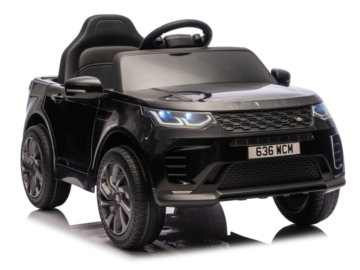 Avto na akumulator Land Rover Discovery - črn igracke24