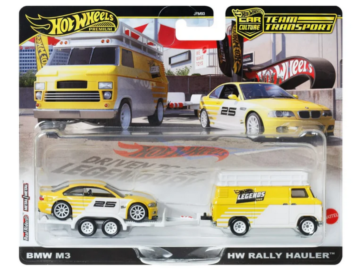 Hot Wheels Rally Hauler with 1992 BMW M3 eigrace