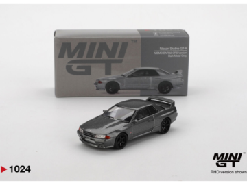 Mini GT Nissan Skyline GT-R tamno metalno siva 1992 toys24