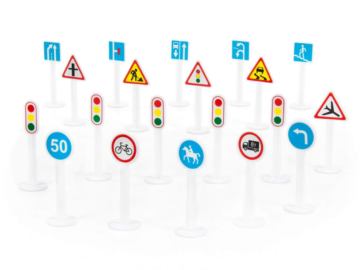 Polesie prometni znaki - 20 kos eigrace