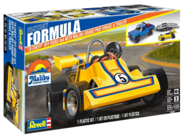 Revell 78 Chevy 4x4 Pickup with go-kart igracke24