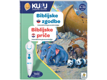 Interaktivna knjiga KUKU – Biblijske zgodbe (brez pisala) igracke24