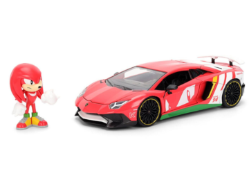 Sonic Knuckles Lamborghini Aventador SV igracke24