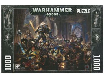 Warhammer puzzle Gulliman vs Black Legion 1000d igracke24