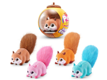 Zuru pliš veverica Pets Alive Running Squirrel eigrace