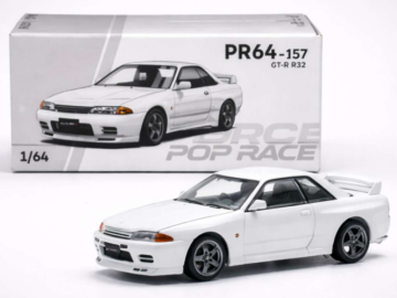 Pop Race Nissan Skyline GT-R R32 Crystal White eigrace