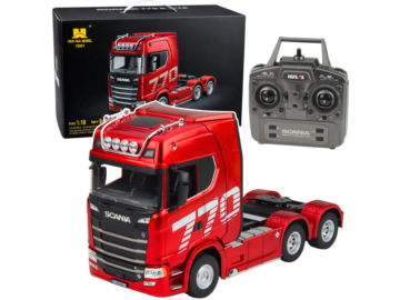 Huina RC tovornjak Scania 770 S - rdeč igracke24