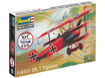 Revell Starter Kit Fokker DR.1 Triplane 74116 igracke24