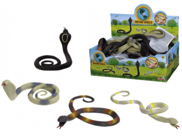 Rastezljiva zmija Nature World - 4 vrste igračaka24