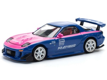 Pop Race Mazda RX7 Re-Amemiya blue-pink eigrace
