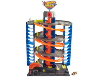 Hot Wheels City Mega Looping garaža eigrace