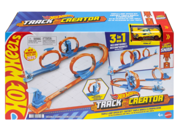 Hot Wheels Track Creator Trojna zanka eigrace