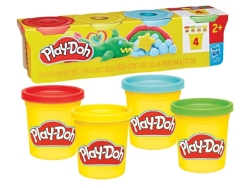 Play-Doh plastelin set 4 lončkov igracke24