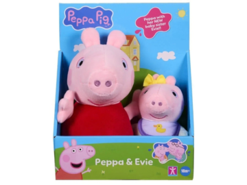 Plišasta Pujsa Pepa in Evie igracke24