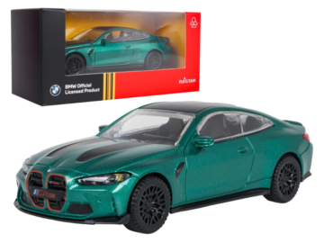 Rastar kovinski avtomobil BMW M4 CS zelen 1:43 igracke24
